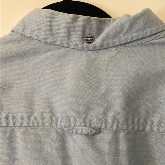 Men's Blue Button-Down Shirt Hurley - Picture 3 of 7